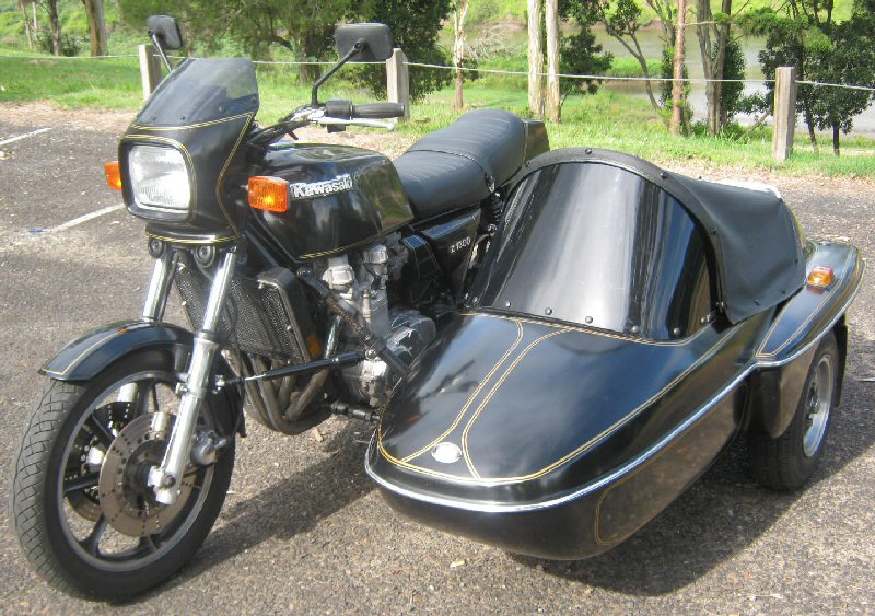 kawasaki sidecar for sale