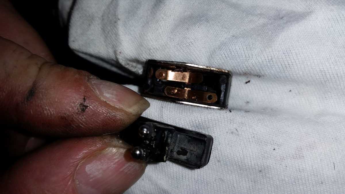 Engine shut off switch/starter switch problems
