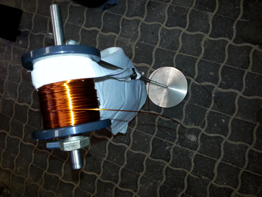 Alternator stator coil rewinding