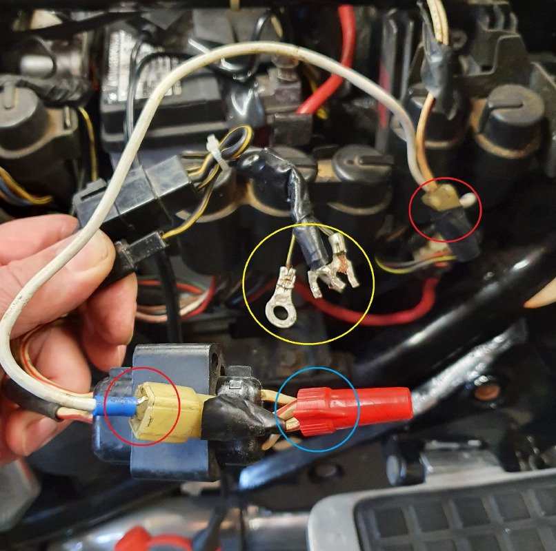 Cut wires, help please. - KZ1300.COMmunity